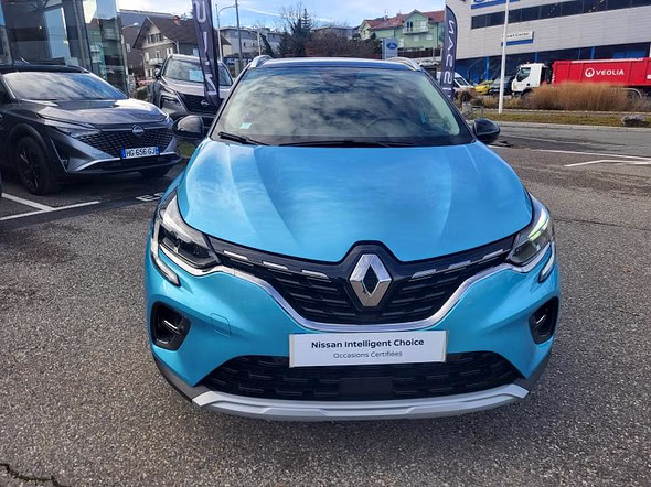 RENAULT Captur 1.6 E-Tech hybride rechargeable 160ch Intens -21 - Miniature 10