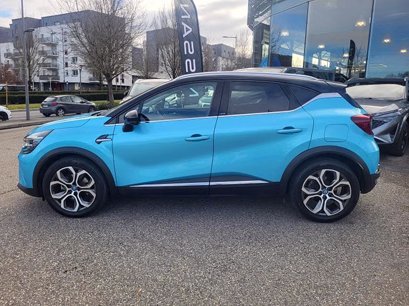RENAULT Captur 1.6 E-Tech hybride rechargeable 160ch Intens -21 - Miniature 12