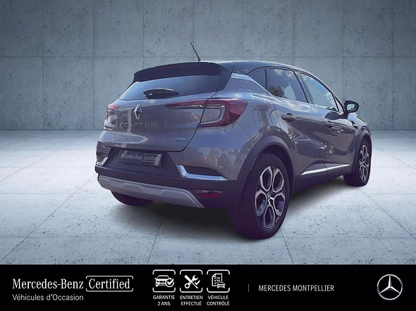 RENAULT Captur 1.6 E-Tech hybride 145ch Intens -21 - Miniature 5