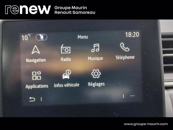 RENAULT Captur 1.6 E-Tech hybride 145ch Evolution - Miniature 25