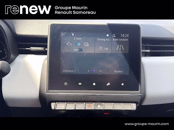 RENAULT Clio 1.6 E-Tech hybride 145ch Evolution - Miniature 22