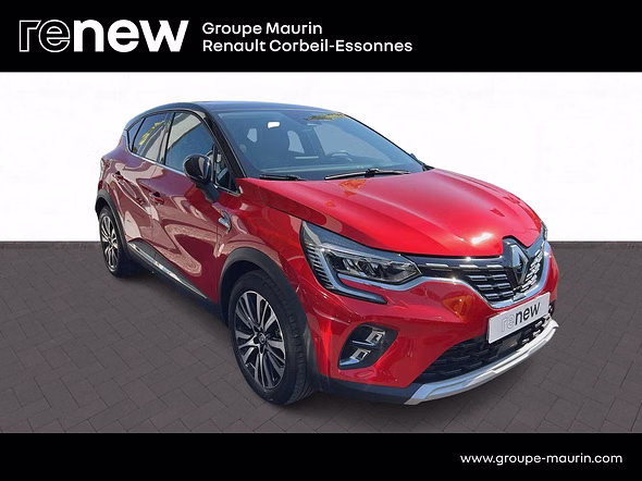 RENAULT Captur 1.6 E-Tech hybride 145ch Iconic - Vue 3