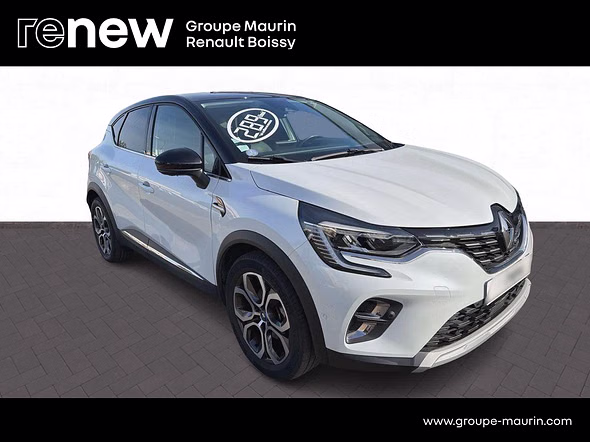 RENAULT Captur 1.6 E-Tech hybride rechargeable 160ch Intens -21 - Vue 2