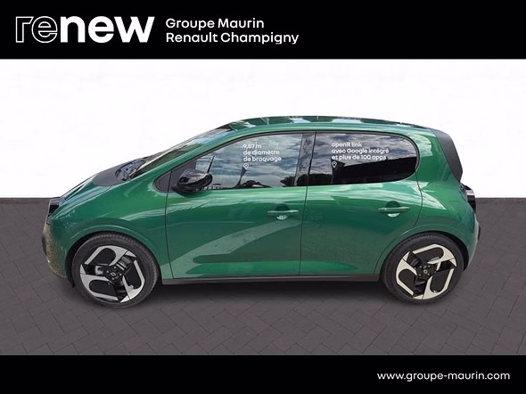 RENAULT Twingo E-Tech Electrique 80ch 27,5kWh Techno autonomie urbaine - Miniature 8